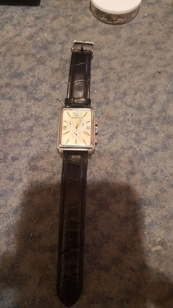 Superb ceas barbatesc original Emporio Armani Chronograph Date AR 0141