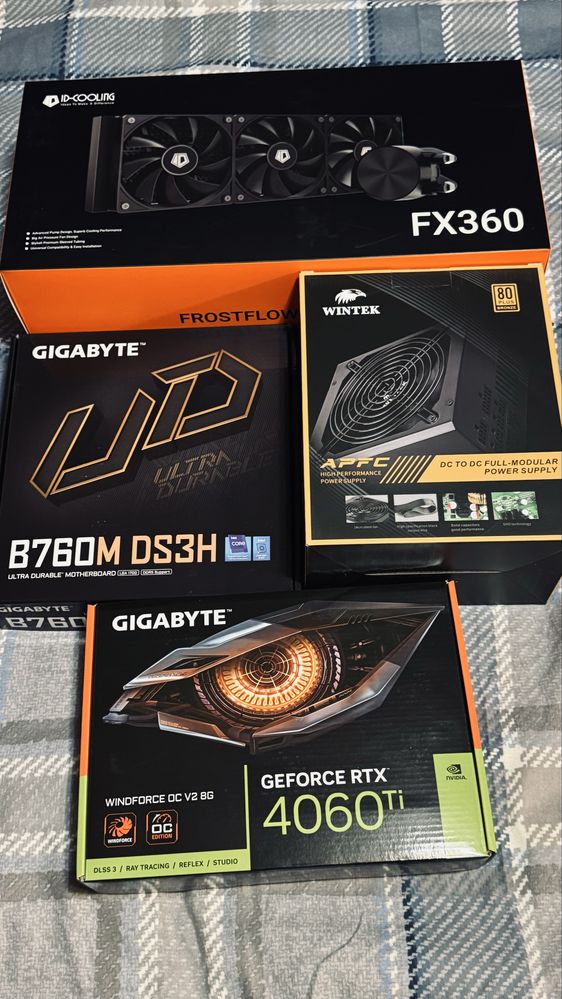 Системный блок Core i5 14600KF HDD 1ТБ ОЗУ DDR5 32 ГБ GF4060Ti
