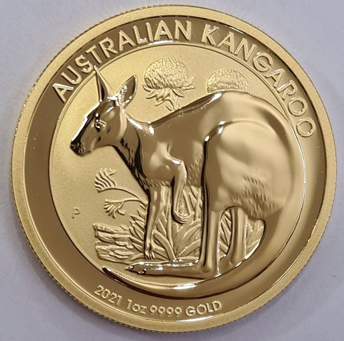 Moneda din aur - Cangur Australian 24k