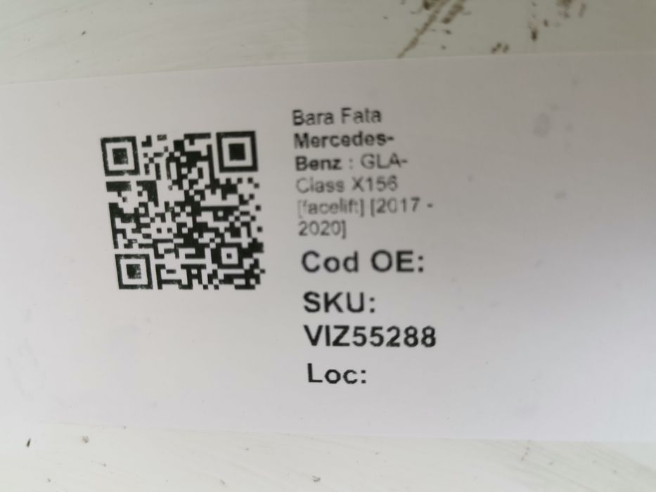 Предна броня Мерцедес-Бенц / Mercedes-Benz GLA-Class X156 [фейслифт] О