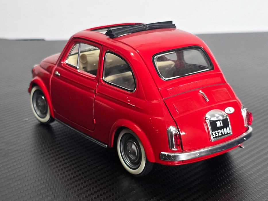 Macheta Auto 1/18 Solido Fiat Nuova 500 1965