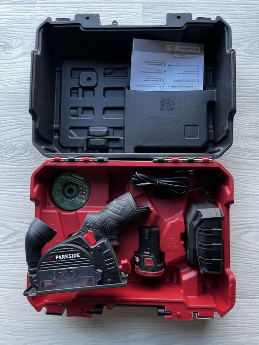 Polizor unghiular fara fir PARKSIDE PERFORMANCE® 12 V mini flex ppwsa