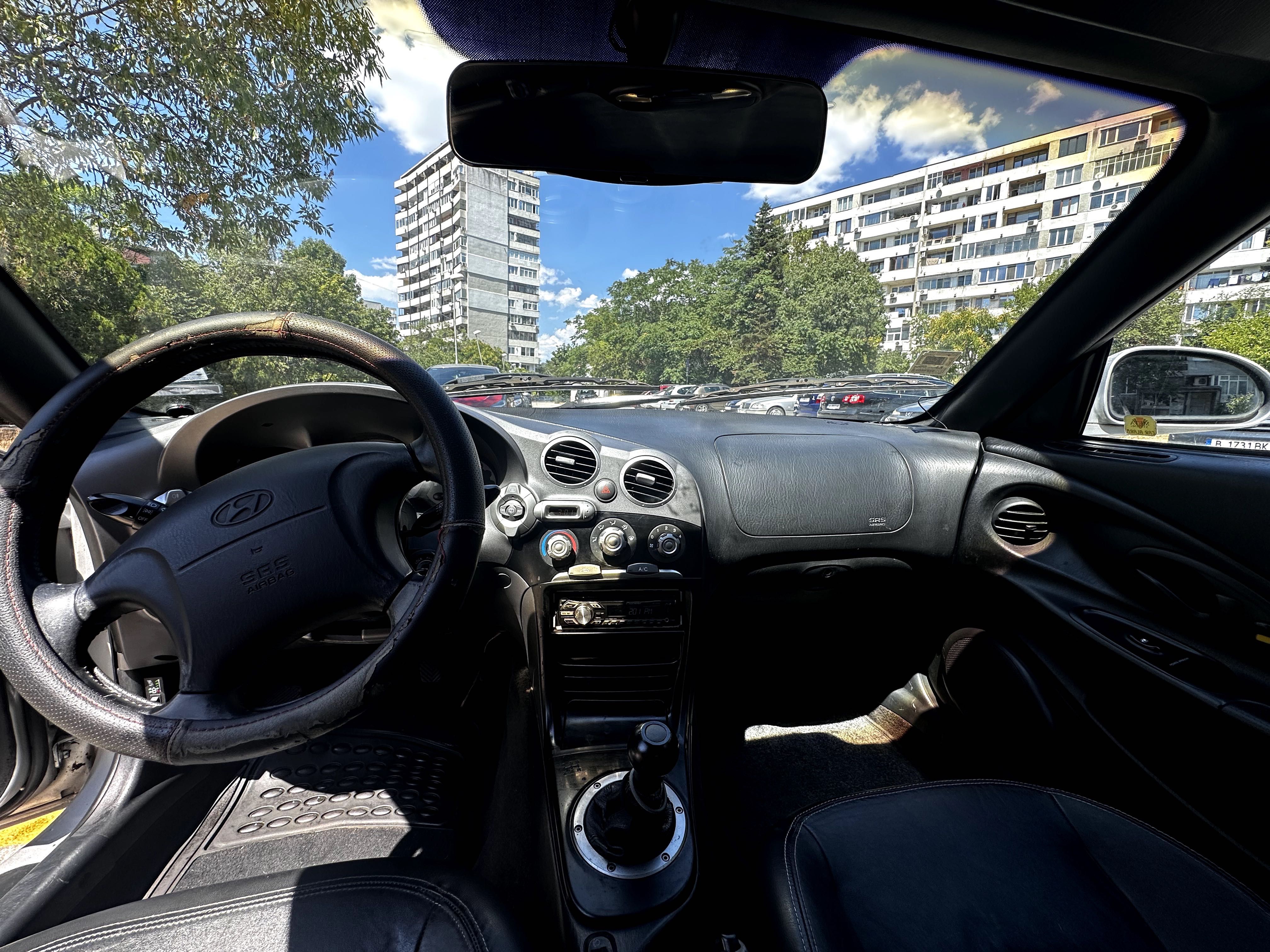 Hyundai Coupe 1.6 16V, бензин/МЕТАН, 2000 г.