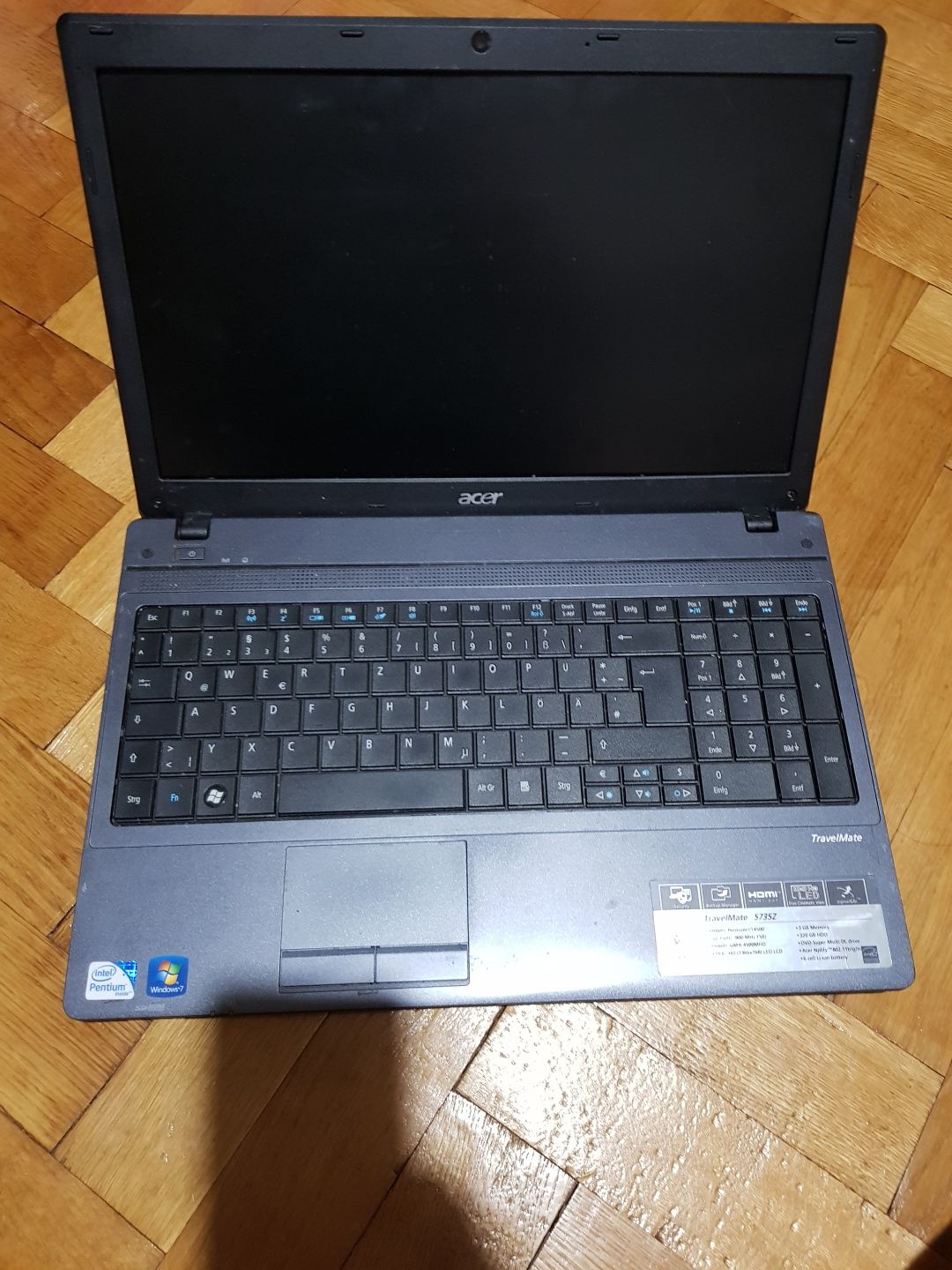 Dezmembrez Laptop Acer TravelMate 5735