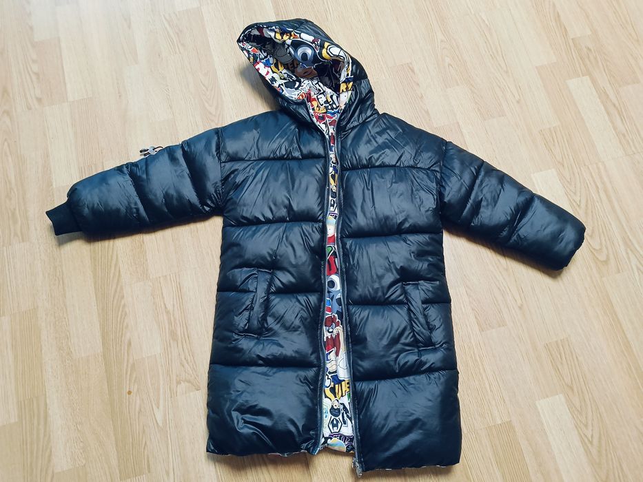 Пуховик двусторонний