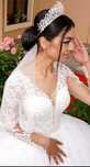 Rochie de mireasa +voal +crinolina