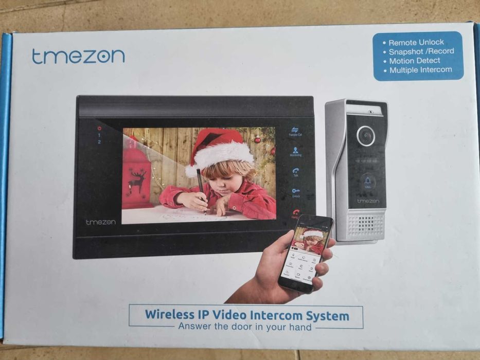Vand TMEZON Home Intercom System Wireless WiFi Smart IP 7 Inch