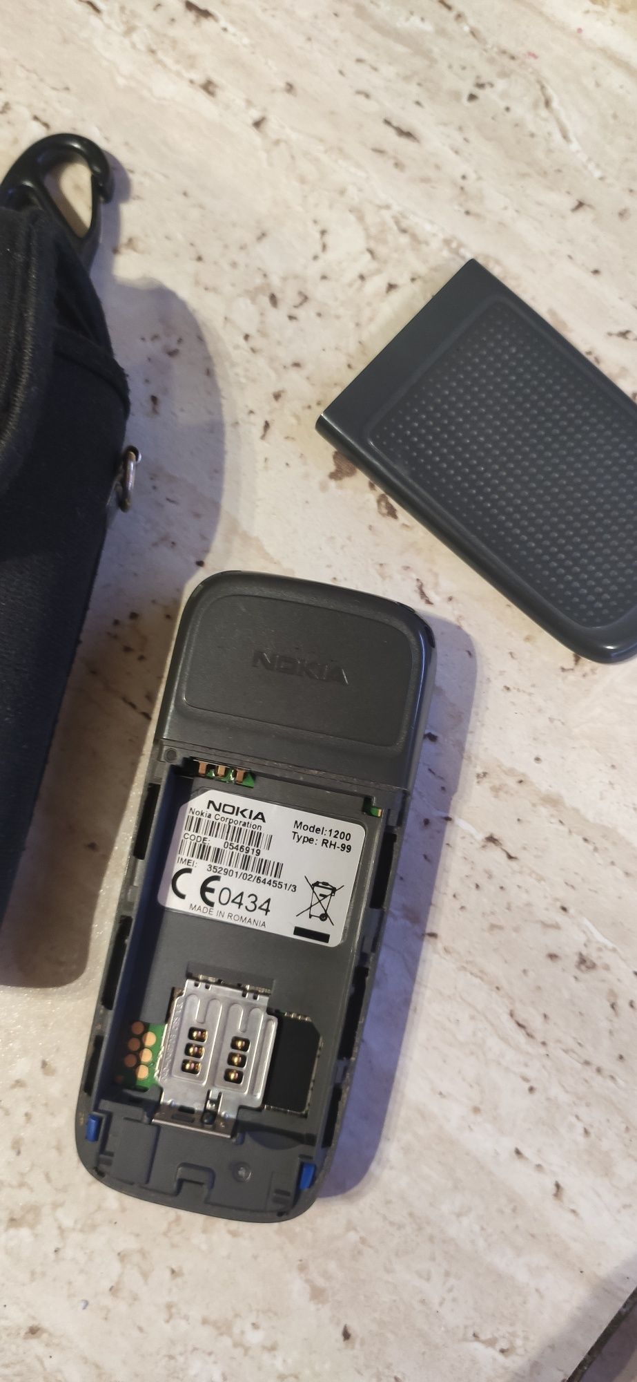 Vând Nokia 1200 stare bună fara baterie