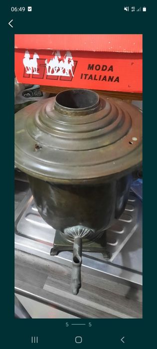 Samovar rusesc vand