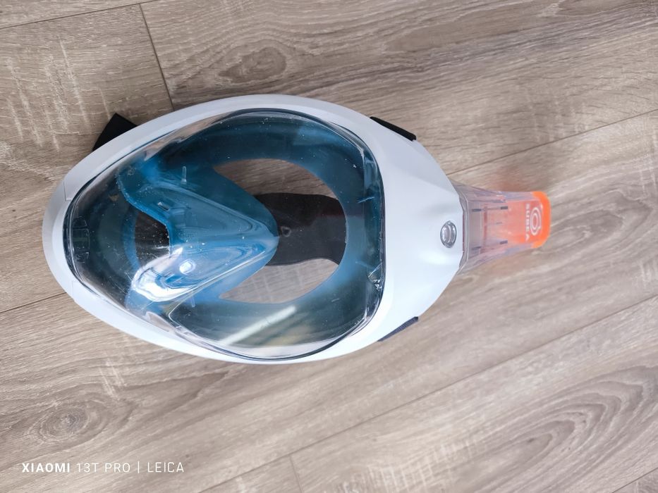 Set snorkeling masca  easybreath si labe de inot
