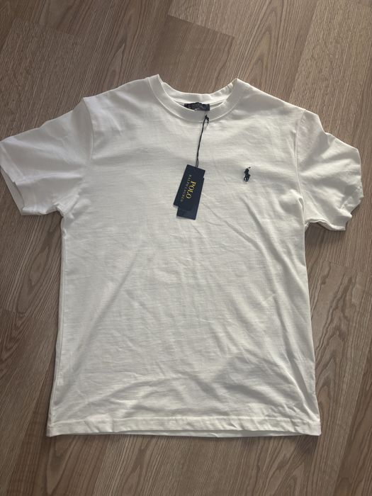 Бяла тениска Ralph lauren