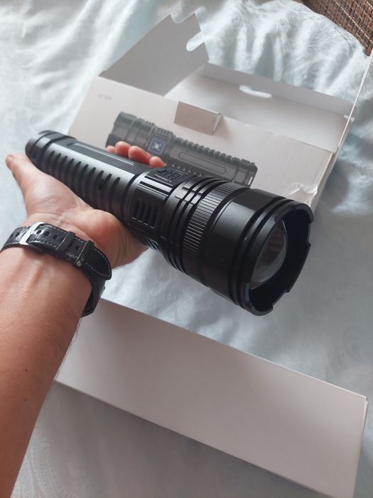 Lanterna led 3x18650 acumulatori power bank