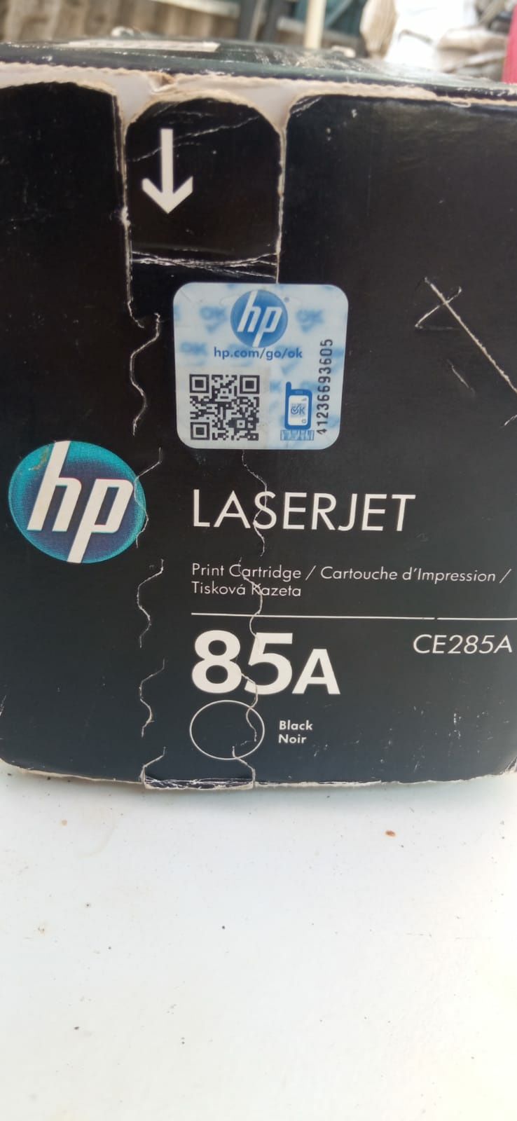 Картридж лазерный черный HP 85A для LaserJet