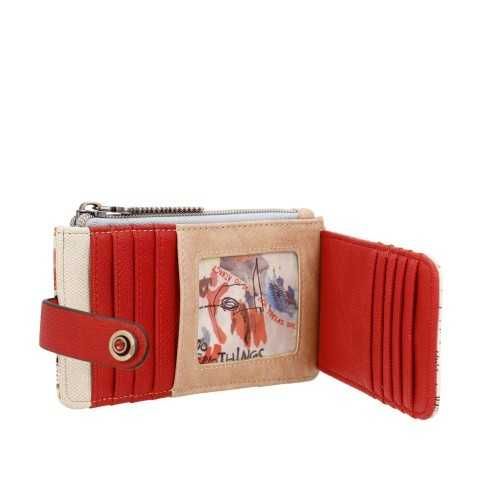 Anekke оригинално дамско цветно портмоне