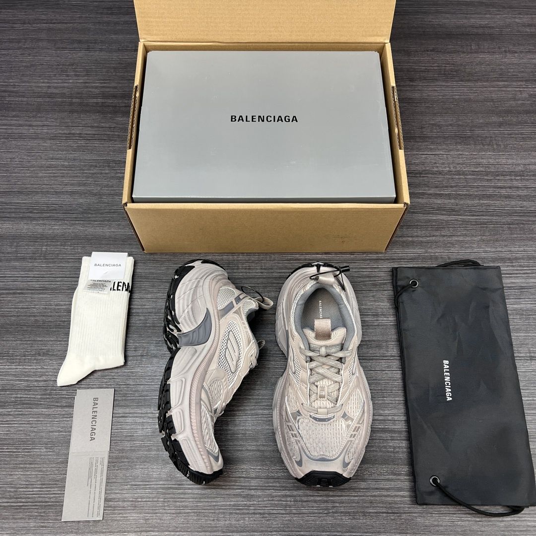 Adidasi Balenciaga 6XL unisex 35-45, bronz, tip Premium