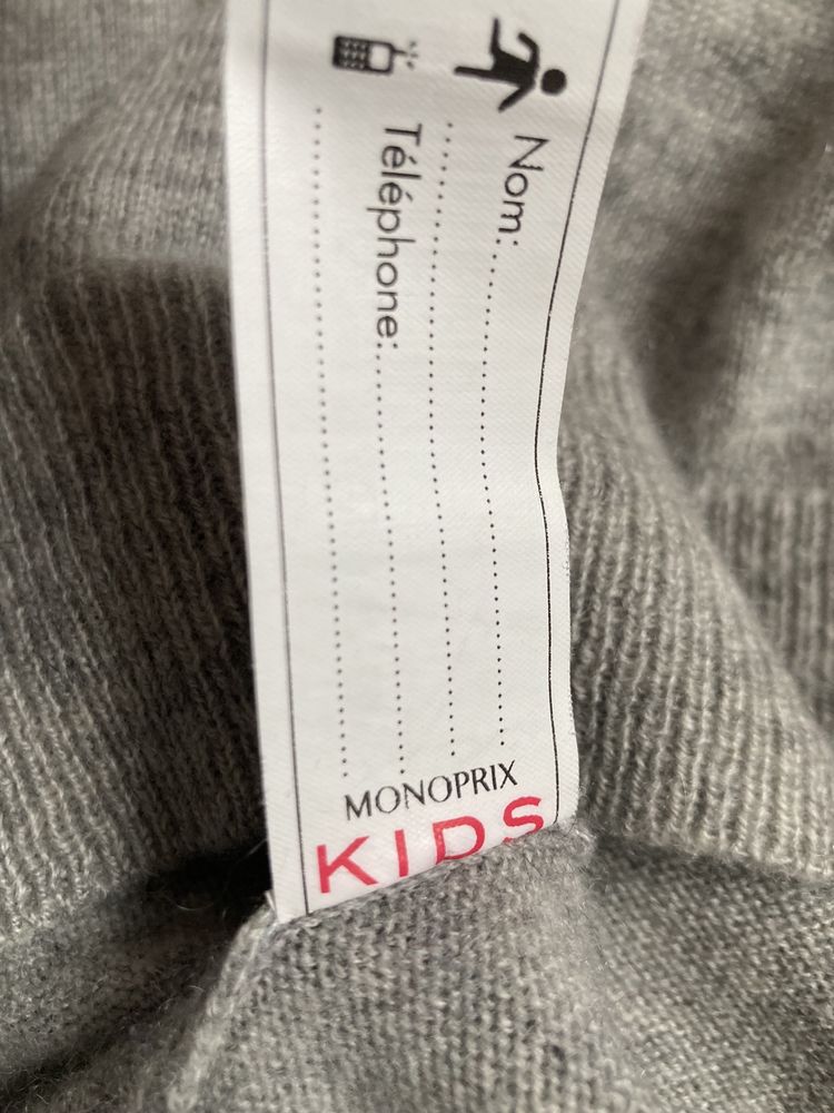 Monoprix kids детски кашмирен пуловер