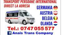 Transport persoane Germania -Cehia- Belgia - Olanda