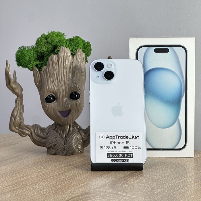 iPhone 15 128 гб Айфон 15 128 gb 100%  | РАССРОЧКА