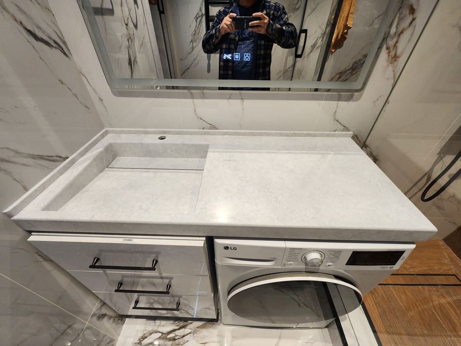 Умывальник из искусственного камня