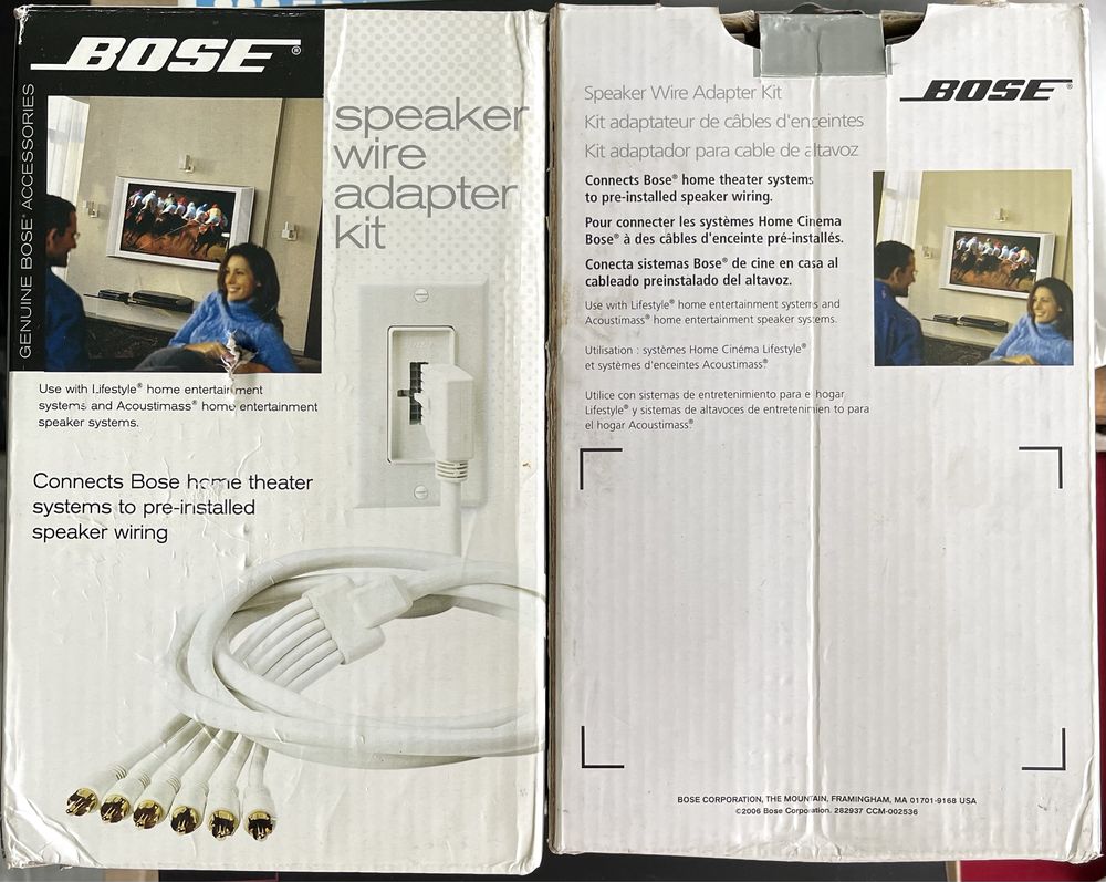 BOSE Speaker Wire Adapter Kit