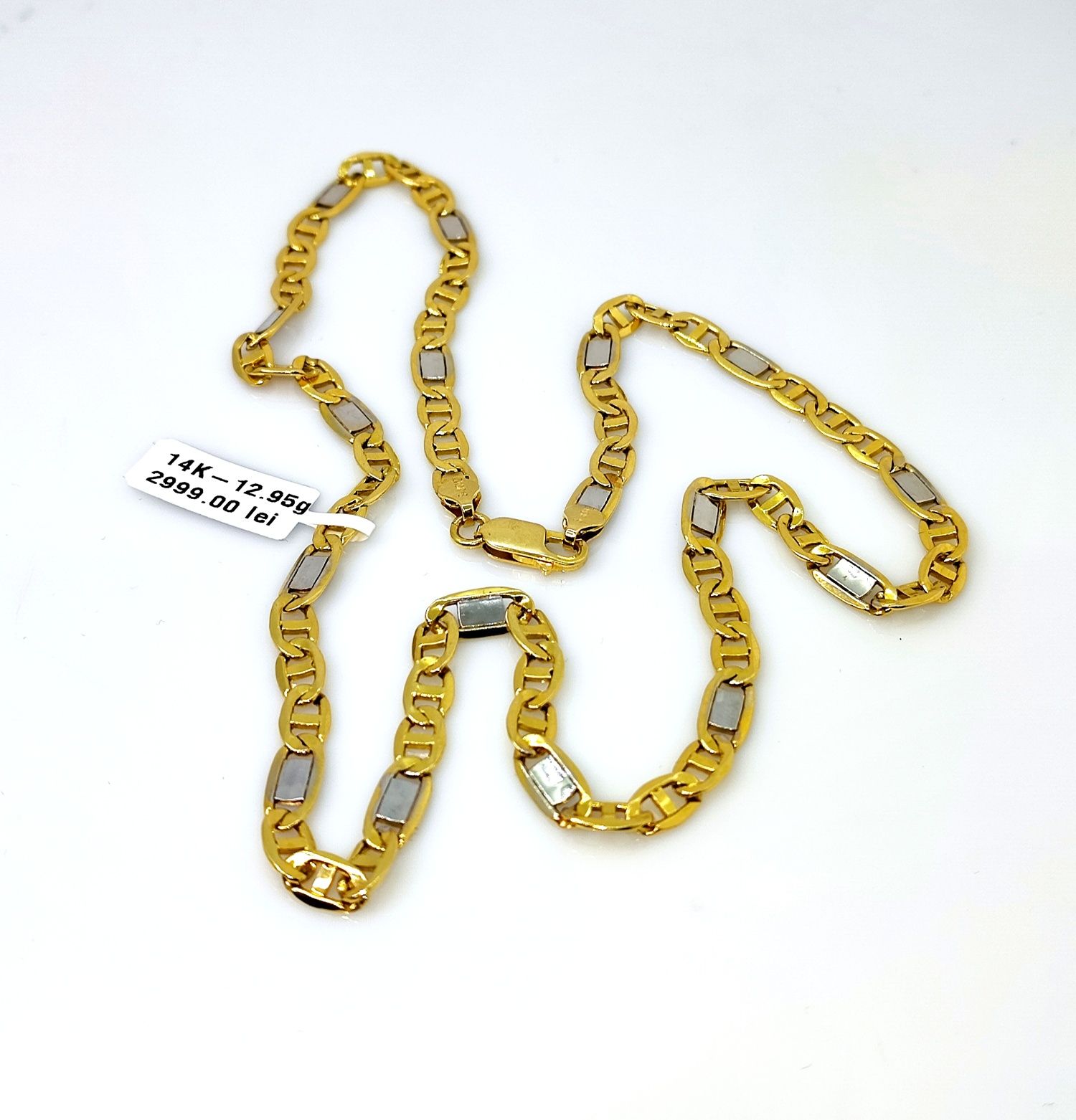 Bijuteria Royal lanț din aur 14k 12.95 gr