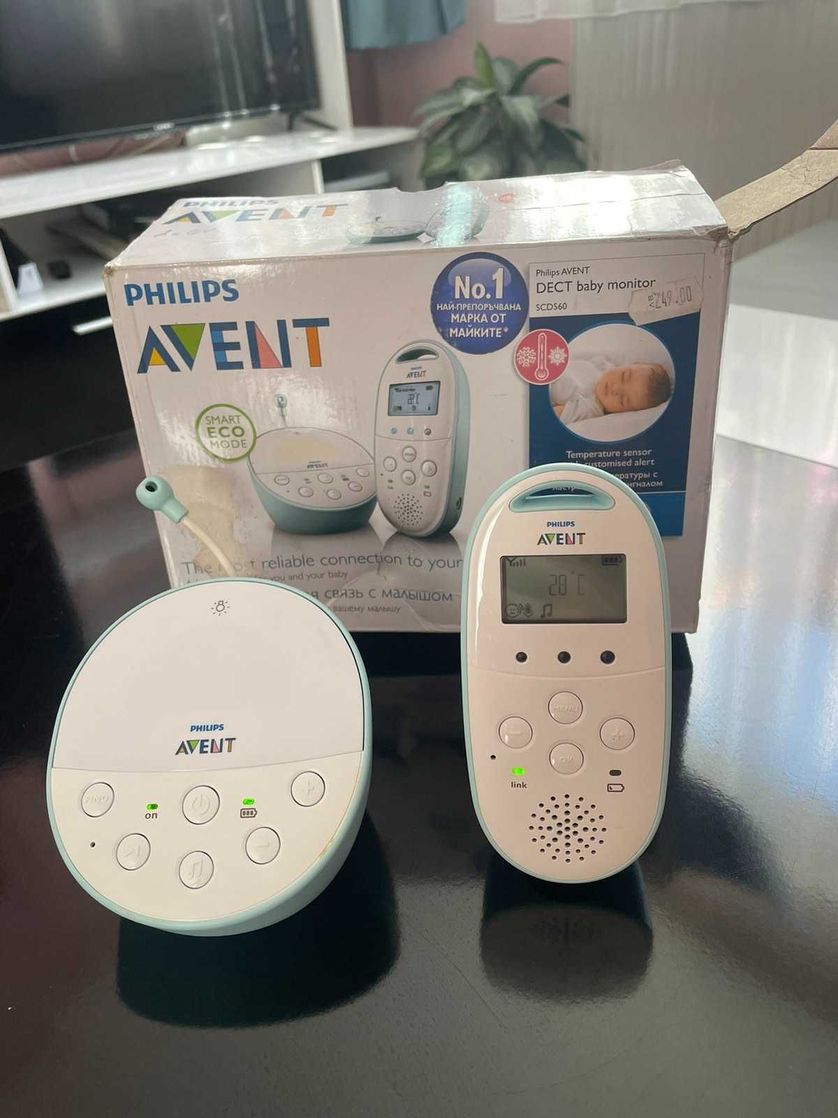 Цифров бебефон Avent Philips SCD 560