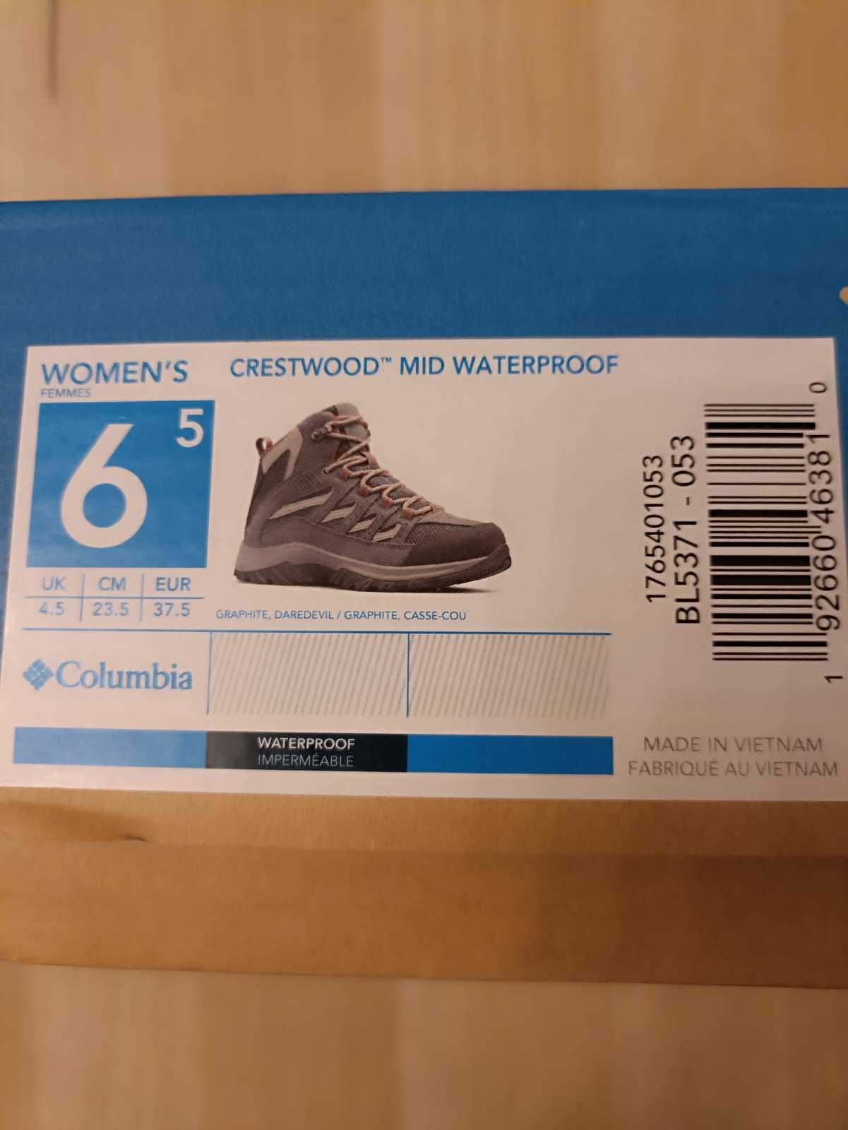 Ботинки женские треккинговые Columbia Crestwood™ Mid Waterproof