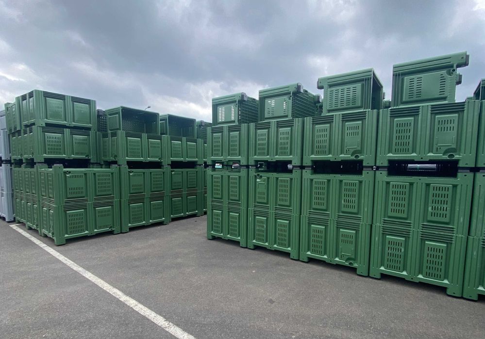Boxpaleti Peforati, Containere Depozitare Fructe Premium