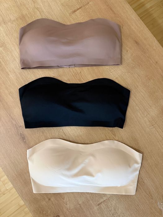 Комплек безшевни сутиени бюстиета без презрамки