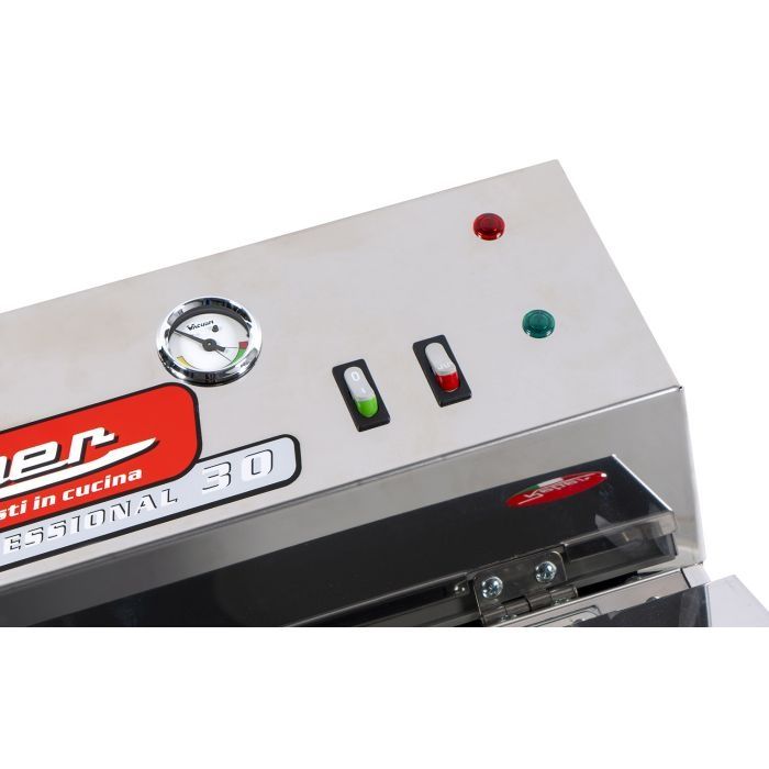 Професионална Вакуум машина REBER Automatic professional INOX 30 см