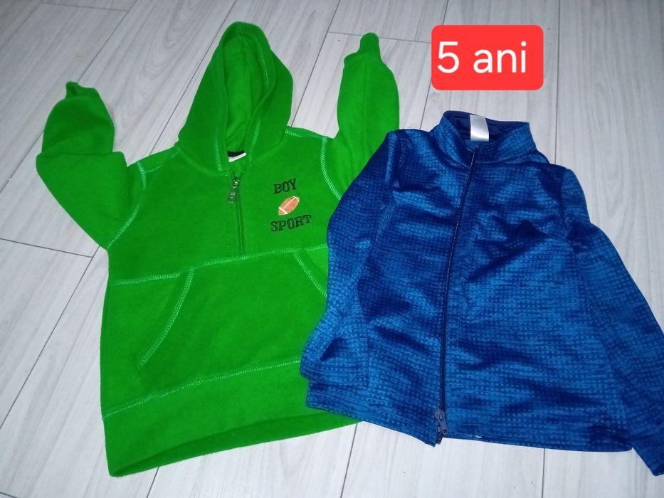 Lot 2 bluze baiat 5 ani