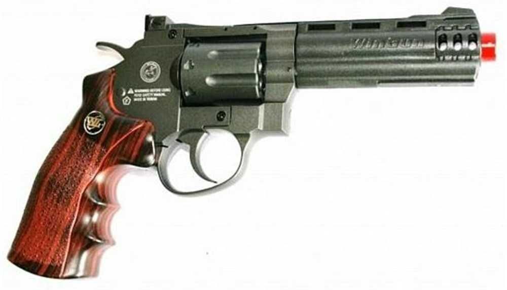 Revolver semi-automat WG705C METAL si ABS CO2 airsoft
