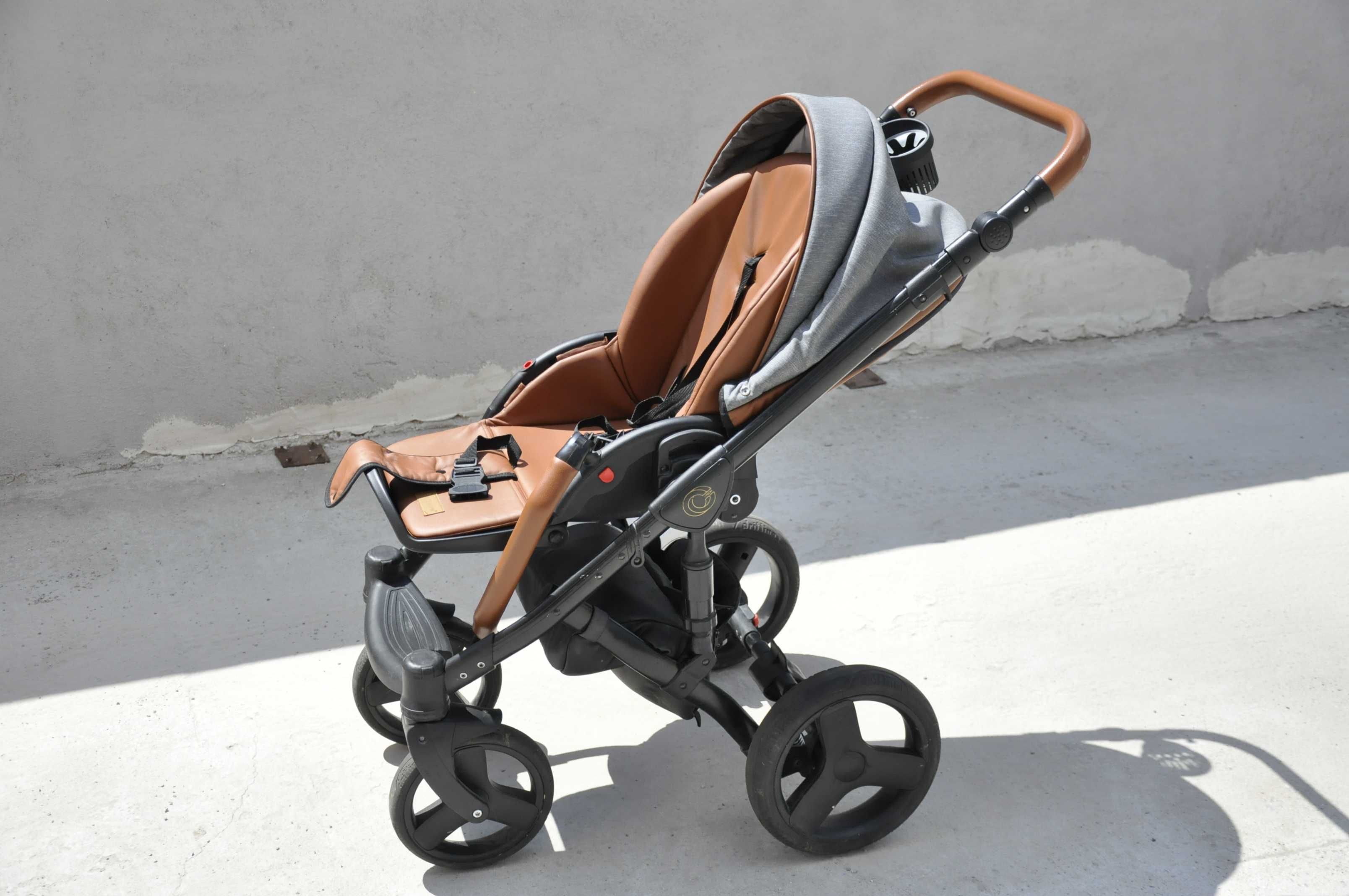 Бебешка Количка 3 в 1 Krausman, Nexxo Orange