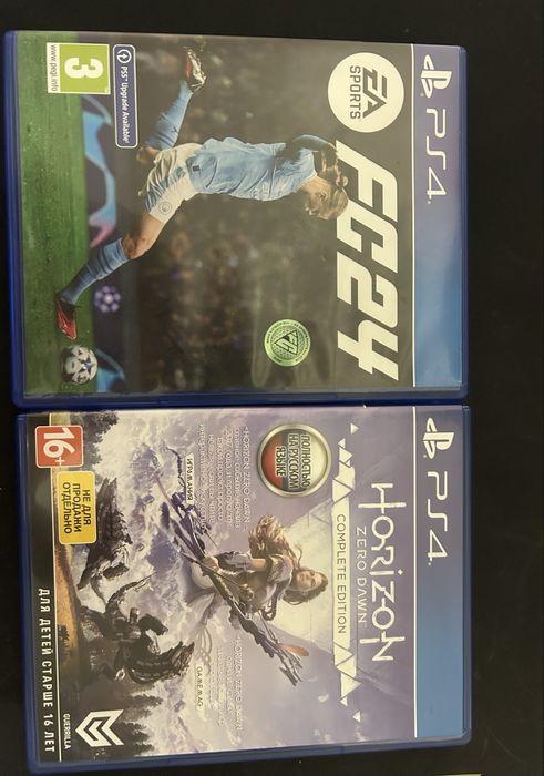 PS4|FC24+Horizon Zero Dawn Complete.