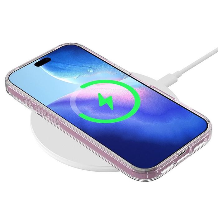 Прозрачен magsafe кейс за apple iphone 17 pro max