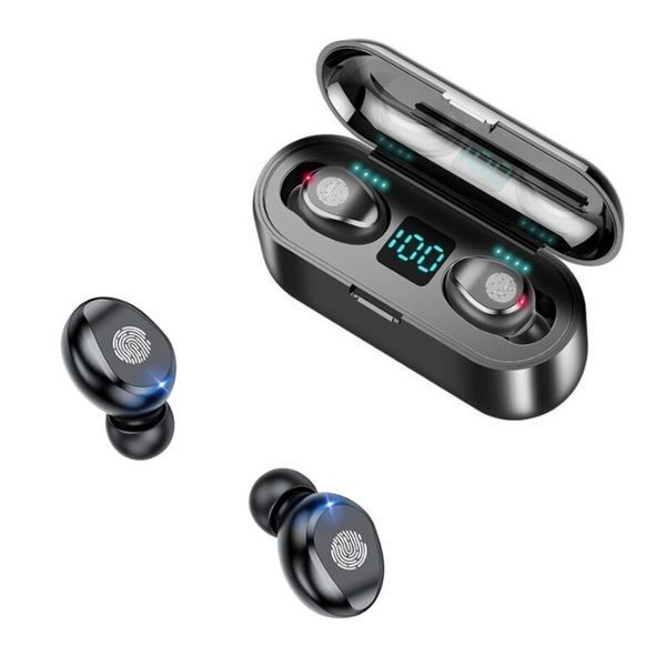 Безжични Слушалки F9 Earbuds tws handsfree bluetooth android iphonе