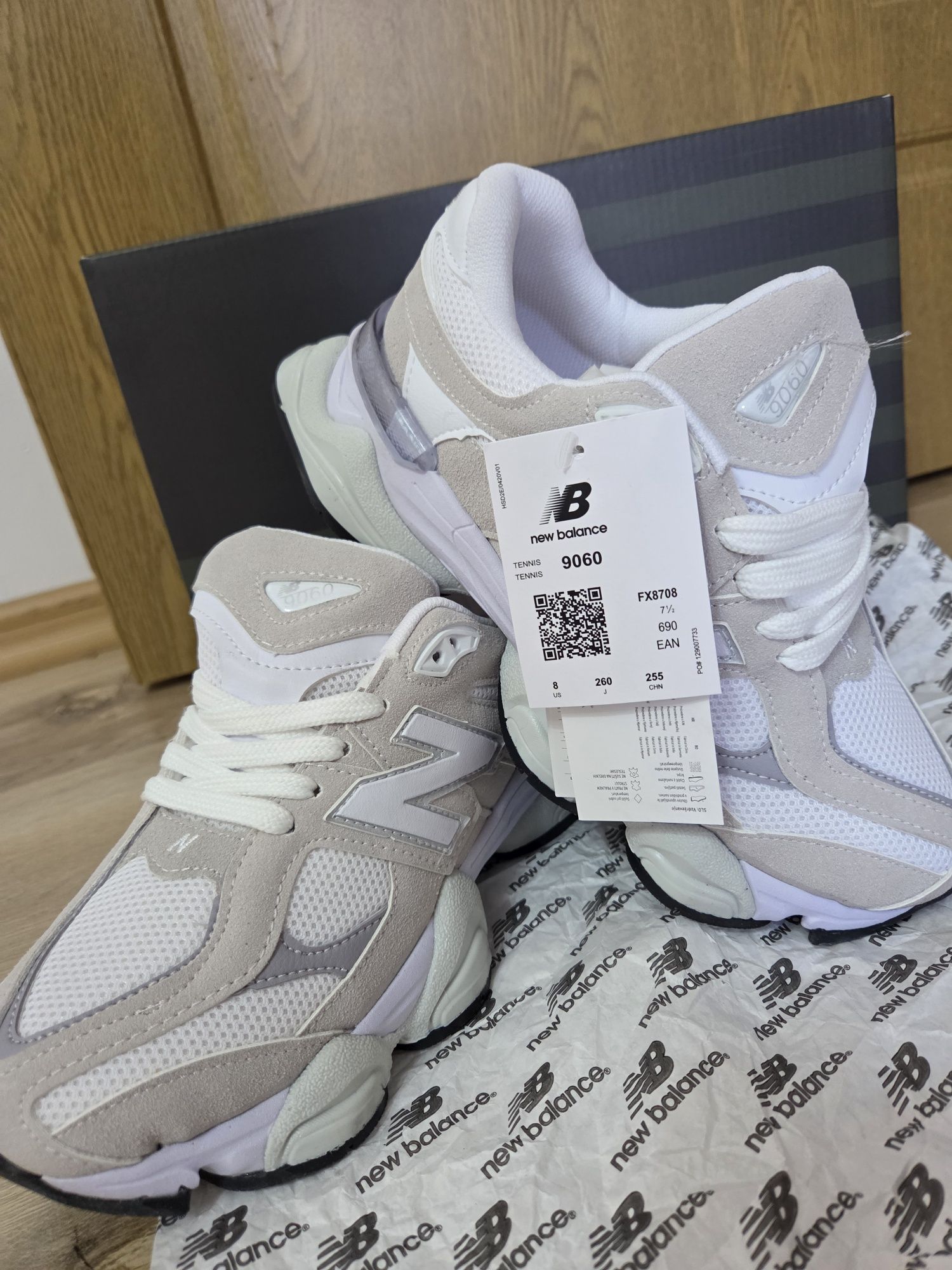 Adidasi New Balance 9060 - Piele naturala