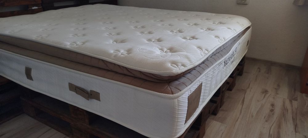 Луксозен матрак за спалня 160/200 с вграден топ матрак