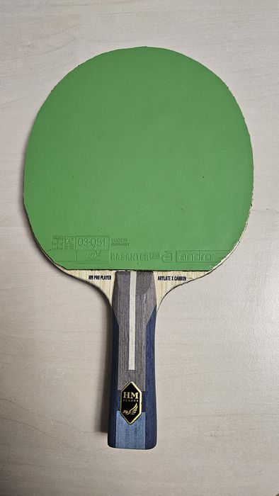 Paleta tenis de masa HM Blades , Tenergy 05/Andro Rasanter R45