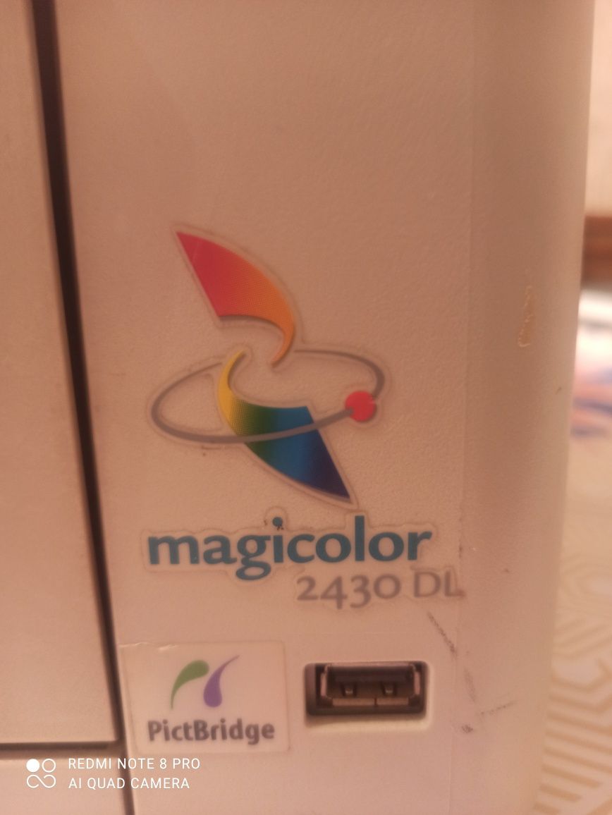 Принтер лазерный Konica Minolta magicolor 2430DL, цветн., A4