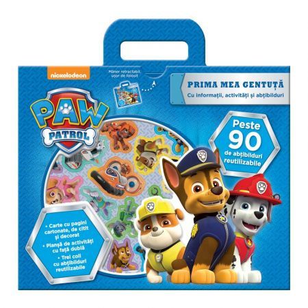 Paw Patrol - Prima mea gentuta cu activitati