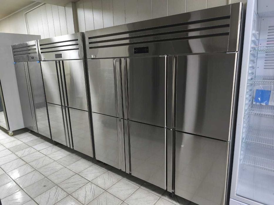 Холодильные шкафы 4-6 дверные морозильник-холодильник