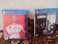 Продаются две диски: Fifa 20,Rainbow six siege