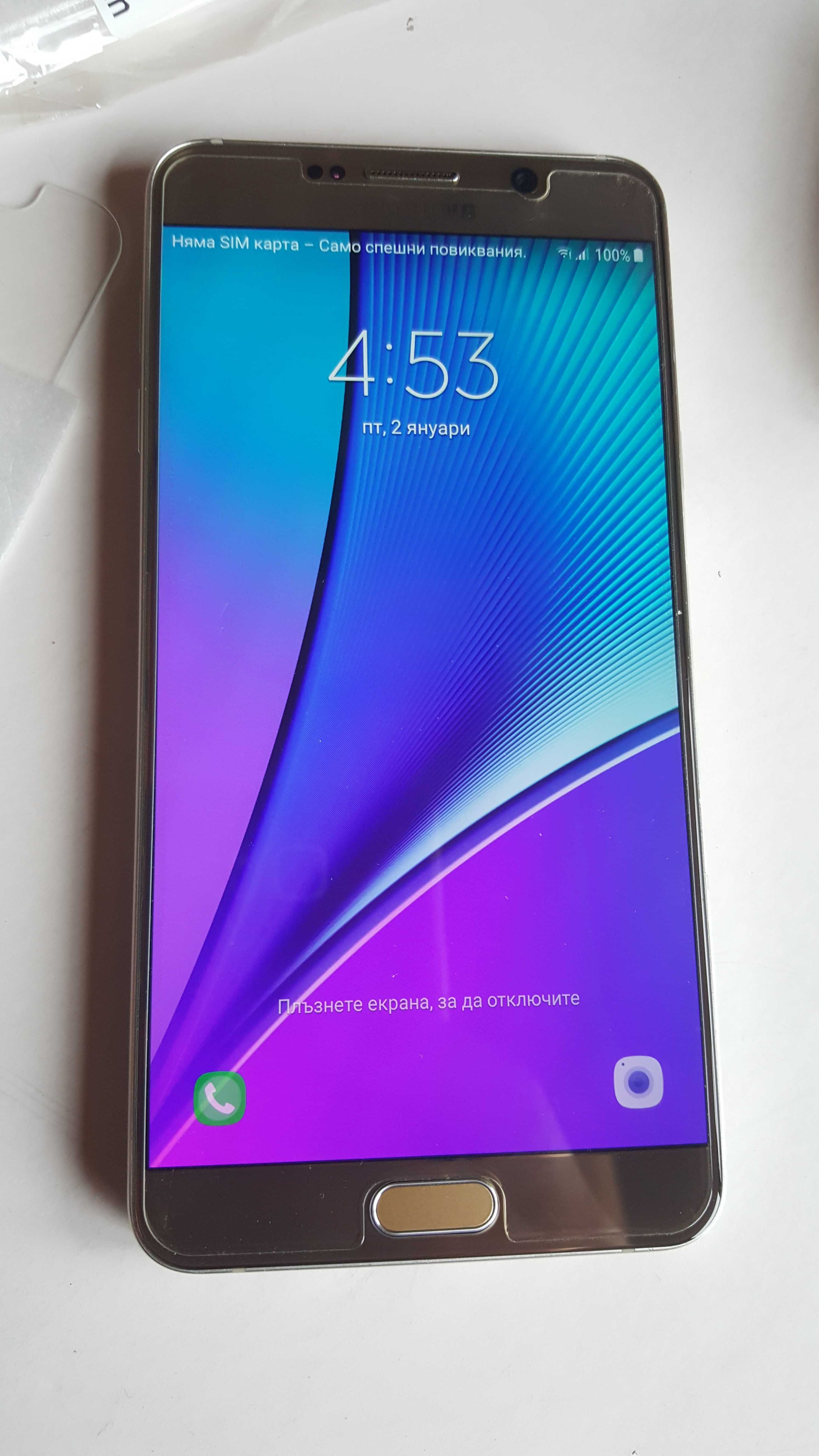 SAMSUNG NOTE 5 без забележки