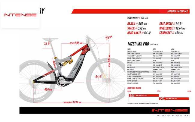 eBike Bicicleta Downhill Intense Tazer MX PRO Carbon Alb L/XL MTB