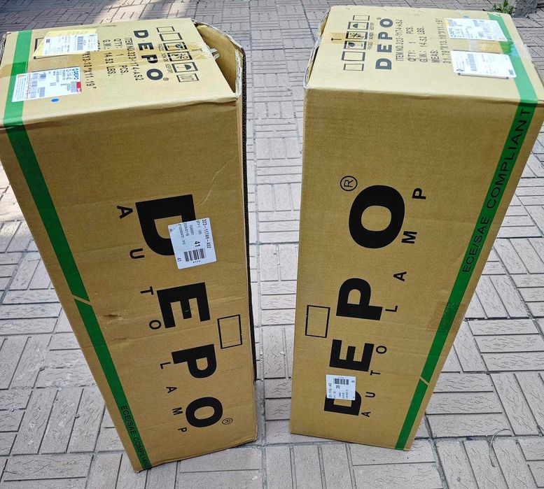 LED фары для KIA K5, доставлены из USA. Комплект: правая и левая