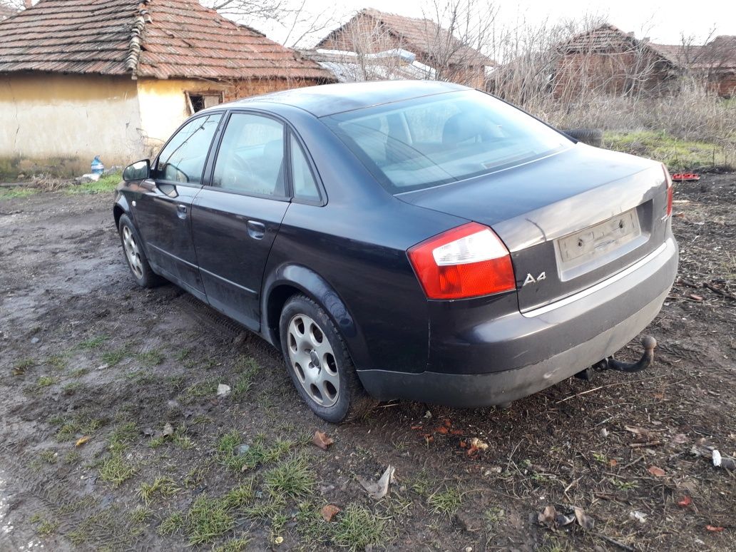 Ауди Audi А4 Б6 2.5 тди 163 коня BFC 6 ск ръчка НА ЧАСТИ