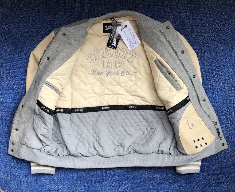 Schott NYC Varsity Jacket ОРИГИНАЛНО мъжко яке - XL