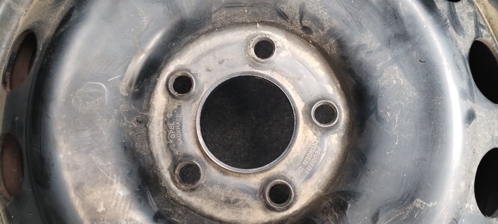 Jante tabla Opel Citroen 5 x 105