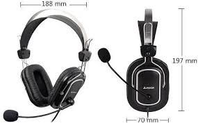 Слушалки A4TECH HU-50, черни